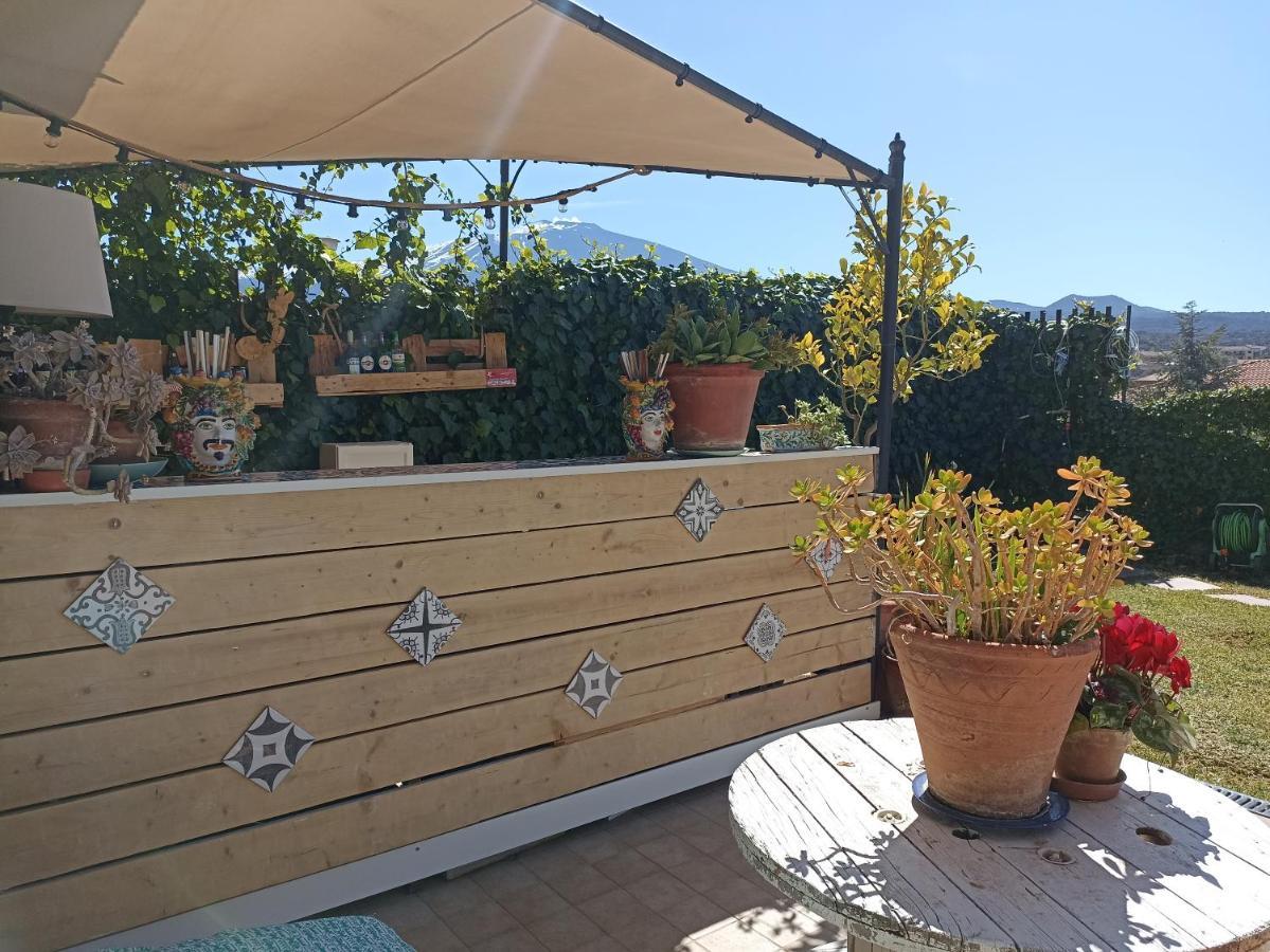 Bed and Breakfast Good Morning Etna Bronte Exterior foto